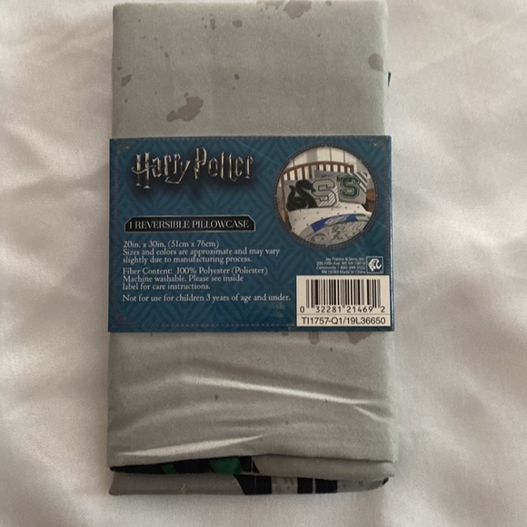 Harry Potter Slytherin pillow case - Picture 2 of 4